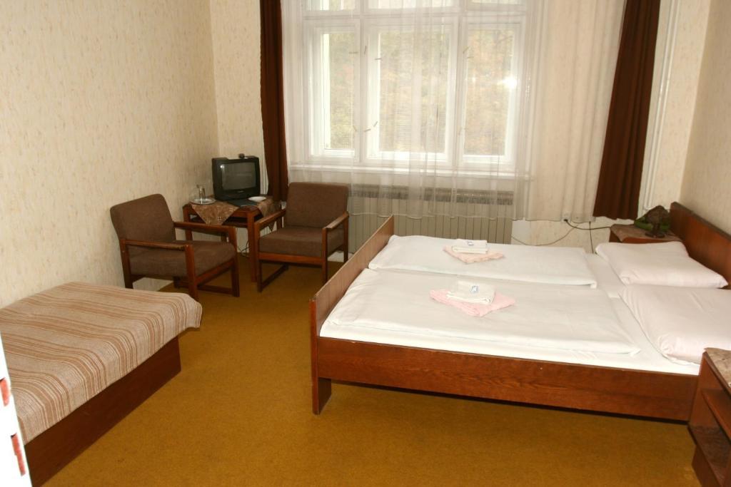 Hotel Michle Prag Rum bild